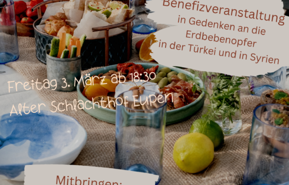Benefizveranstaltung Erdbebenopfer