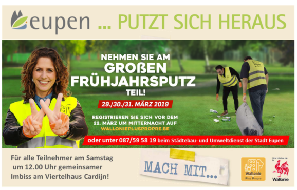Eupen putzt sich heraus